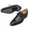 Mezlan "Moscow" Black All-Over Genuine Alligator Shoes 4574-J